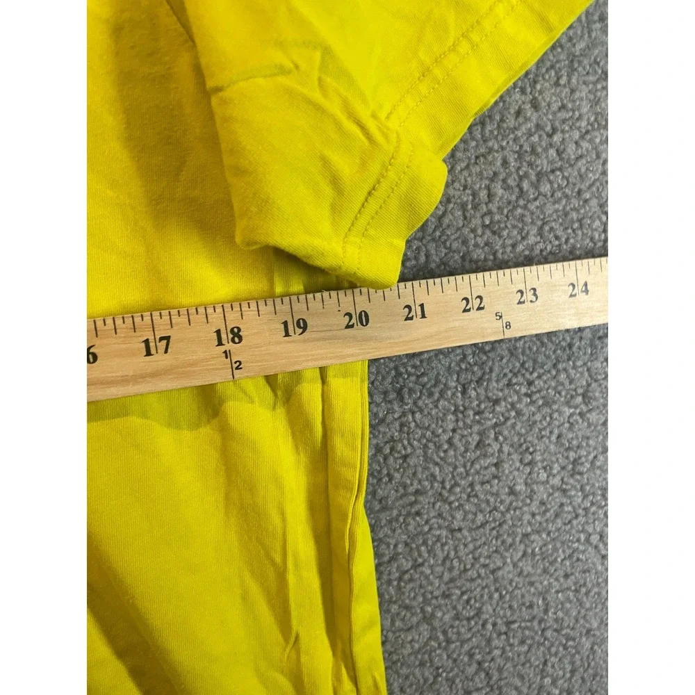 Adidas  Training T Shirt Yellow  Lightweight Men's Size‎ XL